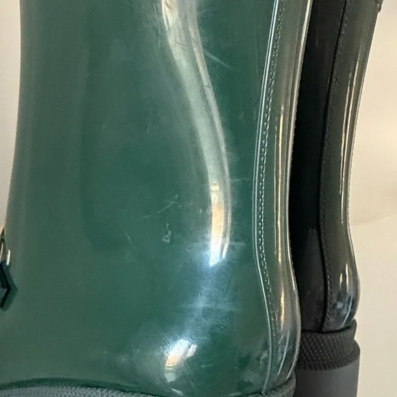 NWT Gucci Green Rain Boots